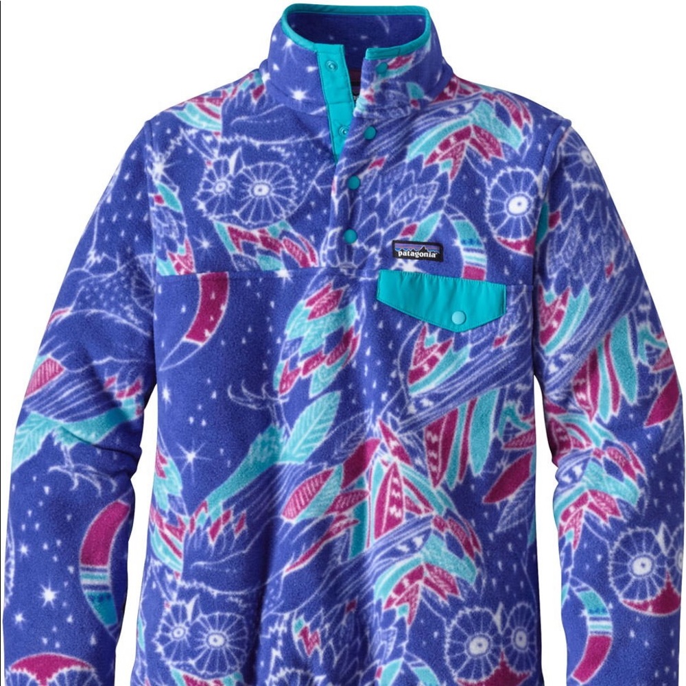 Patagonia Synchilla SnapT Fleece Pullover Moon Owl